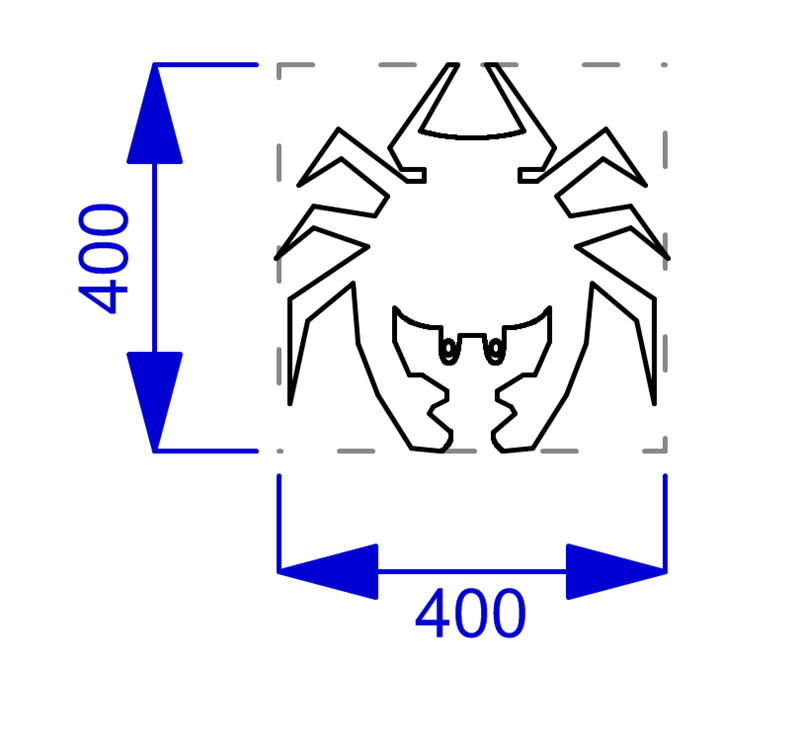 Technical render of a Wetpour Crab